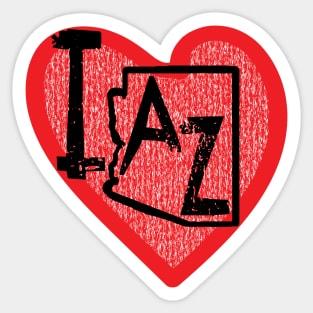 I Love Arizona I Heart Arizona Sticker